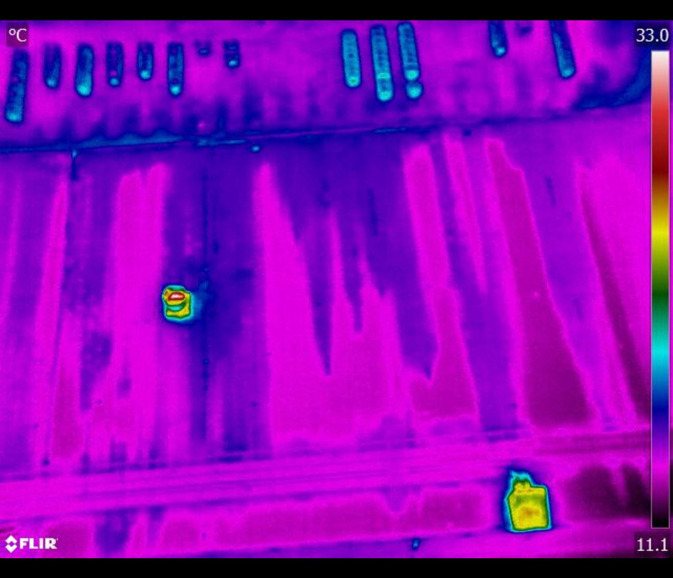 Rooftop FLIR Scan